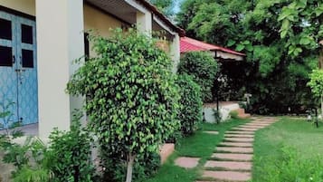 Blick auf den Garten