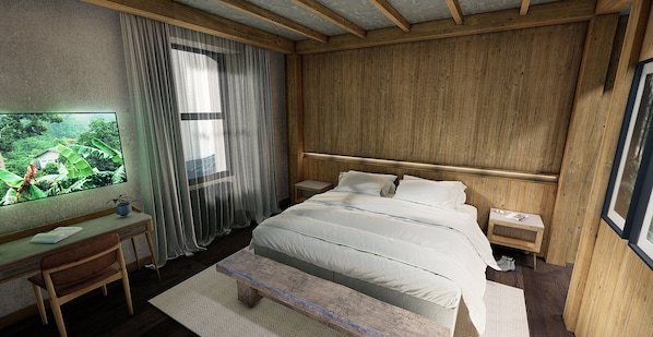 In-room safe, desk, blackout curtains, free WiFi