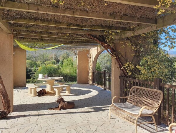 Restauration en plein air