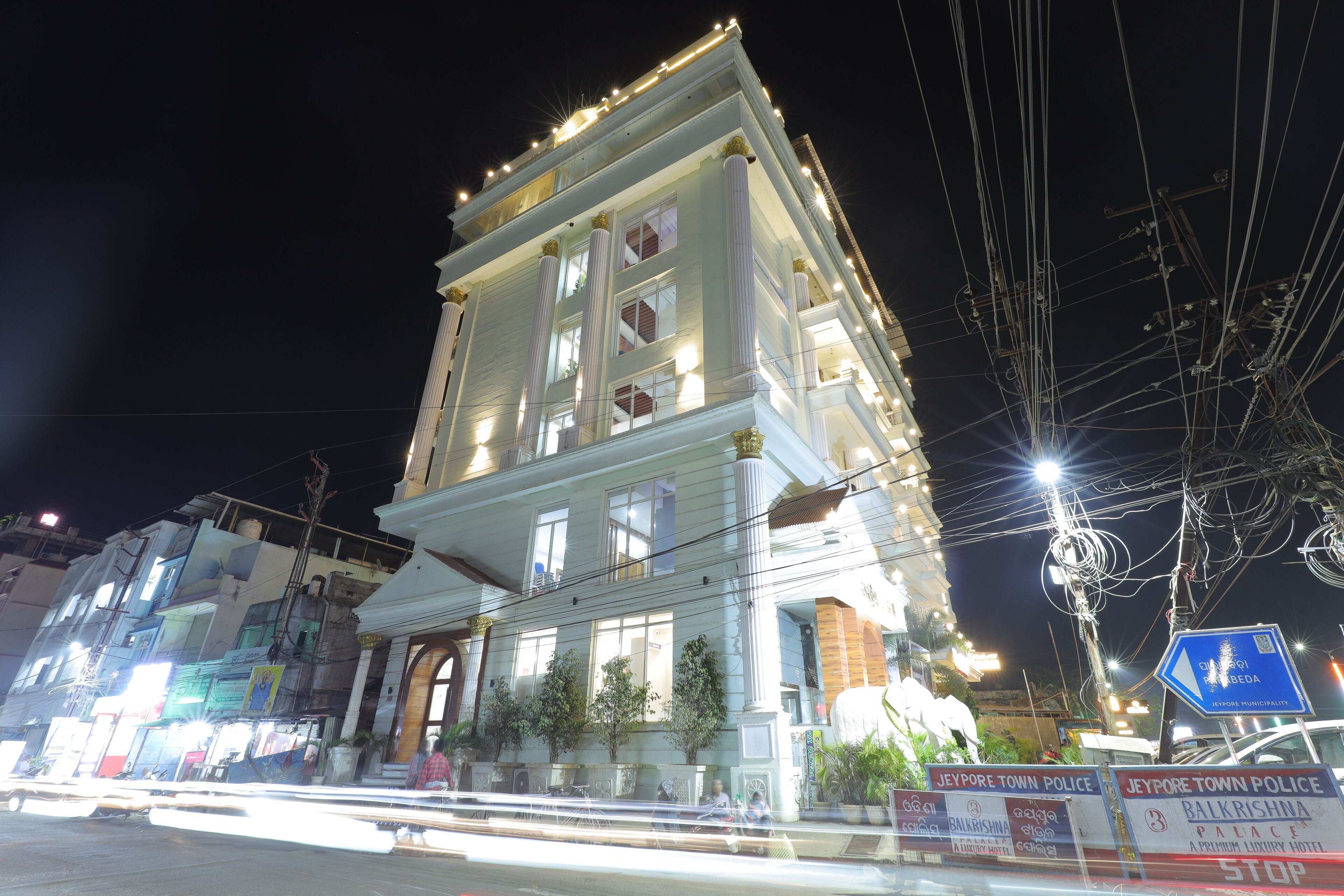 Fassade der Unterkunft