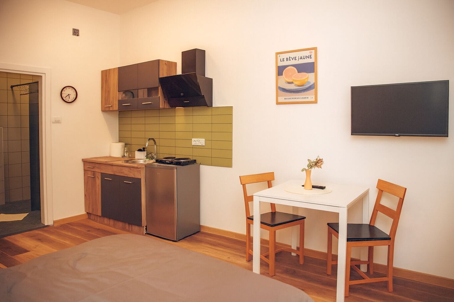 1 bedroom, WiFi (free), bed sheets