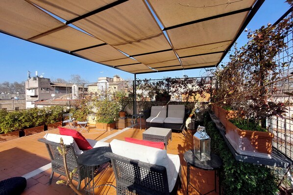 Apartment (3 Bedrooms) | Terrasse/Patio