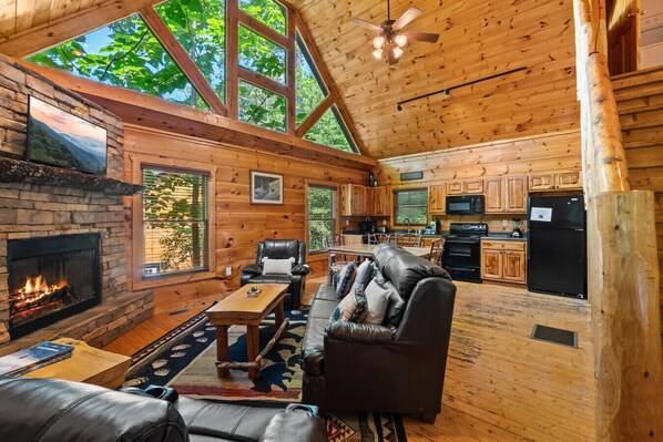 تلفزيون، مدفأة