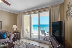 TV - Beachfront Paradise | 2BR/2BA | Pool, Hot Tub, Sauna | 10th Floor (Panama City Beach)