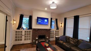 Smart TV, books, stereo, computer monitors