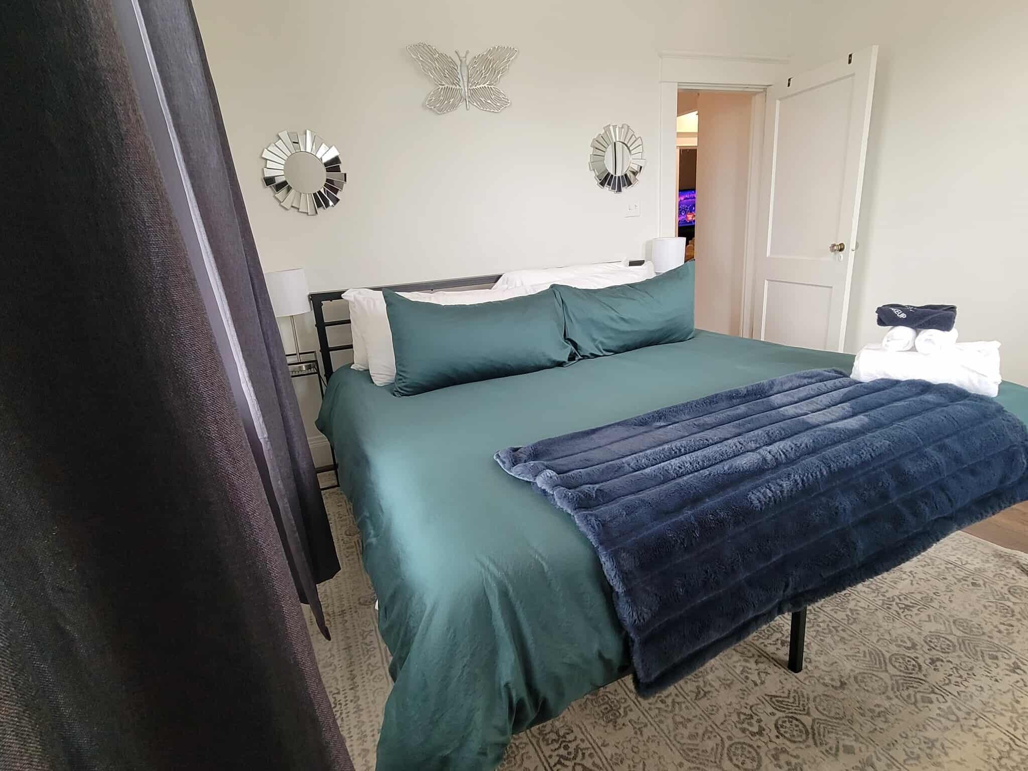 4 chambres, bureau, fer et planche à repasser, Wi-Fi gratuit