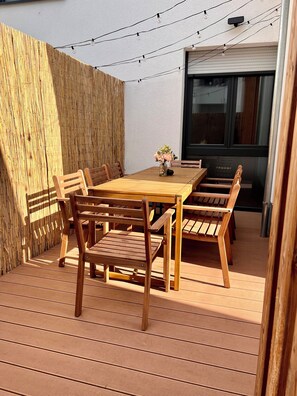 Restauration en plein air