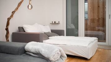 2 Schlafzimmer, Schreibtisch, Bügeleisen/Bügelbrett, WLAN