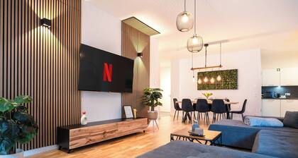 KeyHosting: Großes-Apartment - Zentral - Parkplatz - Netflix - 8Gäste