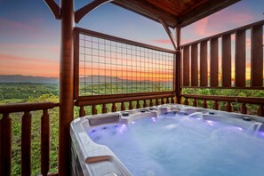 Baignoire à remous extérieure