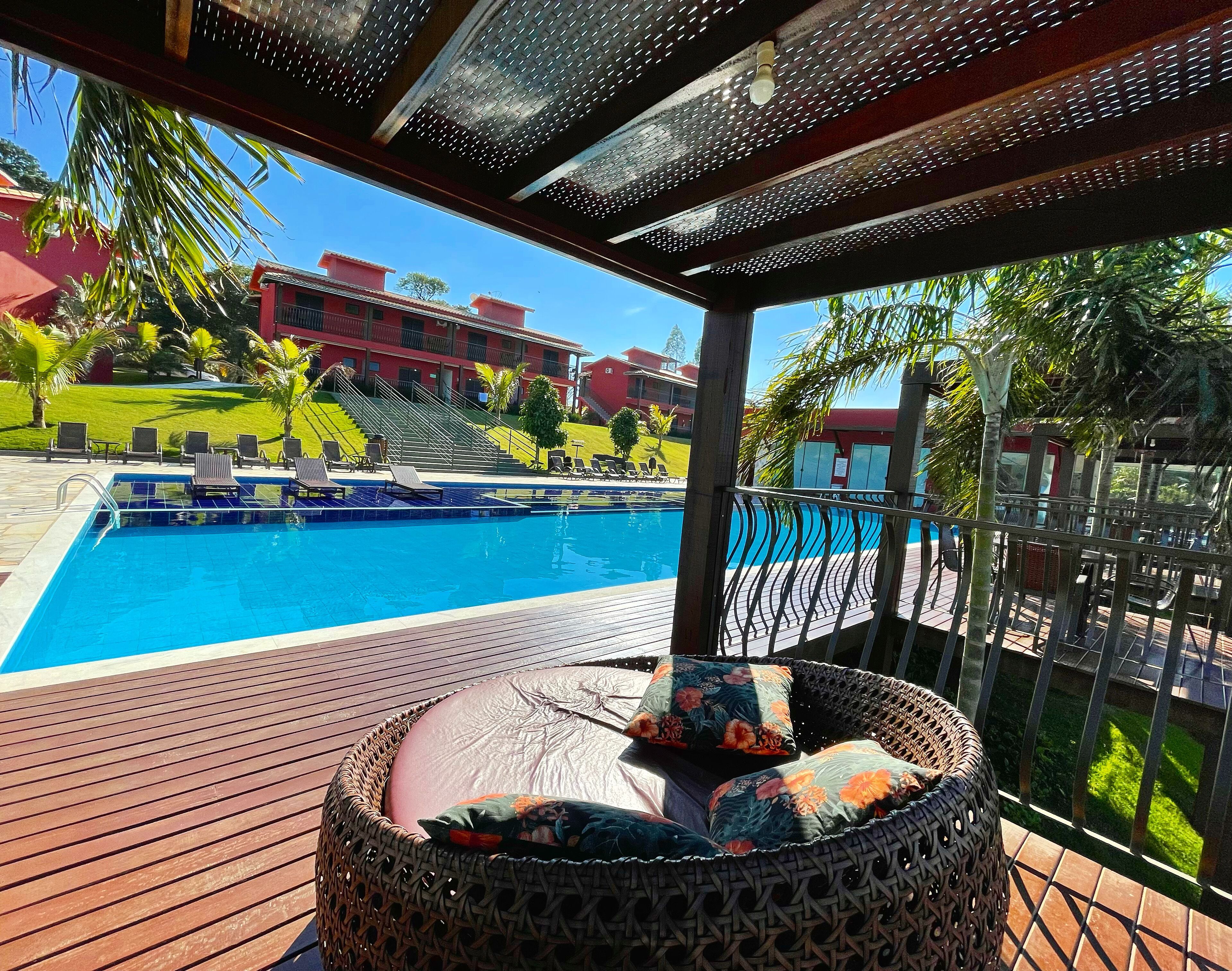 Habitación Deluxe doble, balcón, vistas a la montaña | Vistas desde la habitación