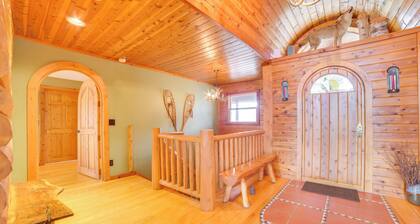 Deck + Beach Access: Lakefront Cabin in Levering!