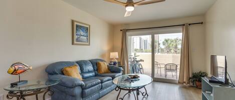 Apartamento (2 Bedrooms) | Zona de estar