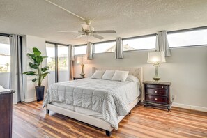Apartment (3 Bedrooms) | Interior - Balcony w/ Ocean Views: Daytona Beach Gem w/ Perks (Daytona Beach)