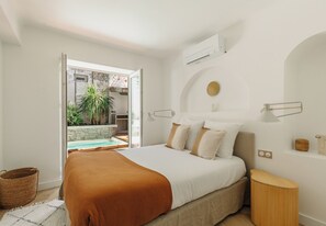 1 soverom, strykejern/-brett, wi-fi og sengetøy