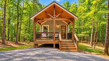 Cabin Exterior and Front Porch