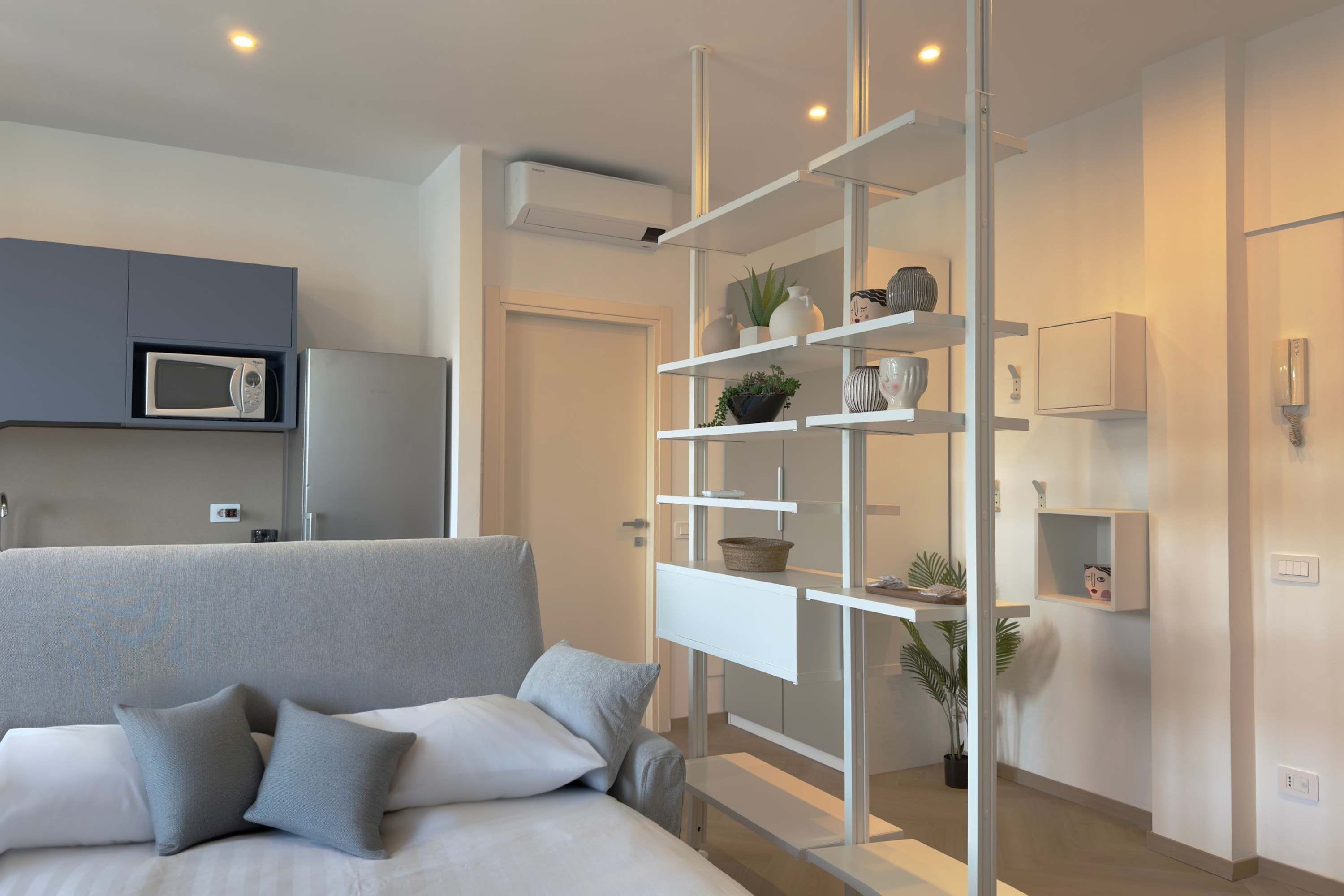 1 slaapkamer, een bureau, een strijkplank/strijkijzer, wifi