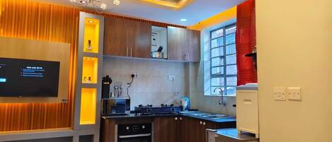 Microwave, oven, stovetop