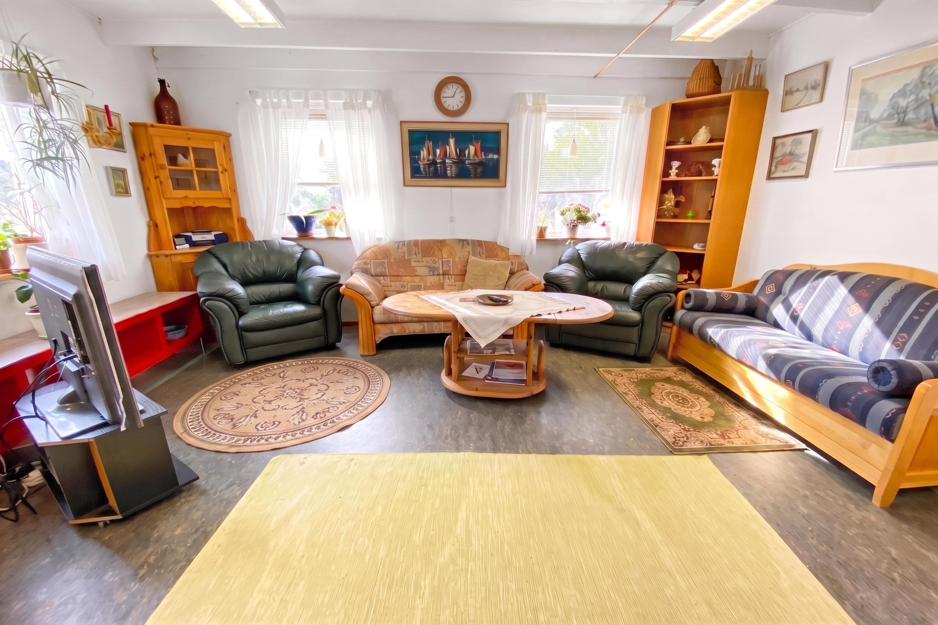 Standard House, 1 Bedroom, Microwave (Charming Swedish Forest Cottage) | Living area | Smart TV