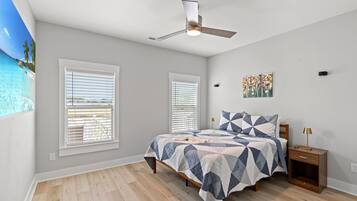 5 bedrooms, iron/ironing board, travel crib, free WiFi