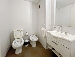 Departamento, varias habitaciones, con acceso para personas discapacitadas, para fumadores | Baño