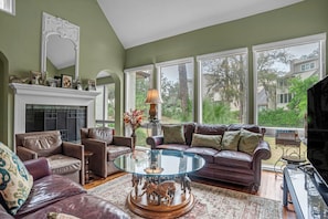 Townhome, Multiple Beds, Patio, Garden View (4 Genoa Court) | Living area | 42-inch flat-screen TV with digital channels