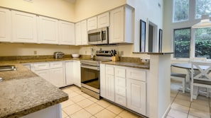 House, Multiple Beds, Pool Access, Pool View (8 Ruddy Turnstone) | Private kitchen | Coffee/tea maker, dining tables