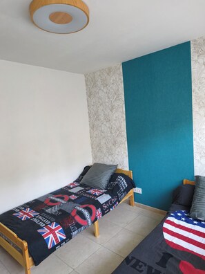 2 bedrooms, iron/ironing board