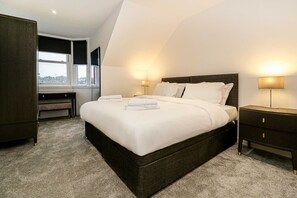 2 bedrooms, iron/ironing board, travel crib, WiFi