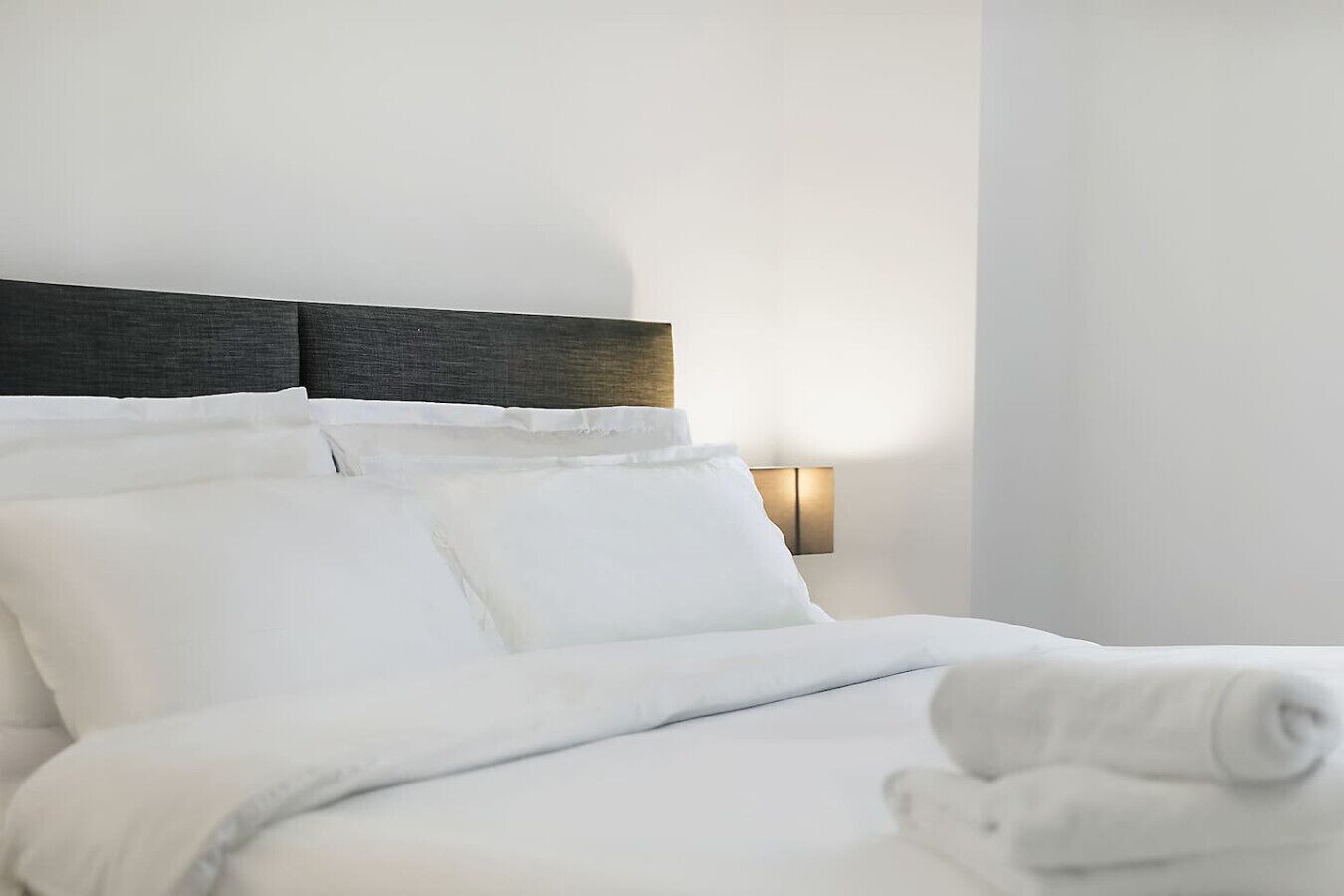 1 bedroom, desk, iron/ironing board, travel crib