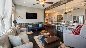 House, 3 Bedrooms | Living area - The Sells House 3 Bedroom Home (Galveston)