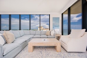 Condo, 4 Bedrooms | Living area - Phoenix Gulf Shores Ii 1205 4 Bedroom Condo (Gulf Shores)