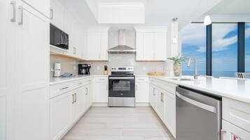 Leilighet, 4 soverom | Eget kjøkken | Kjøleskap, ovn og kaffetrakter/tekoker