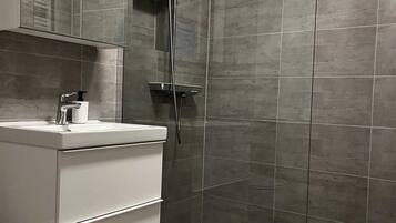 Apartment (One Bedroom Apartment) | Bathroom | Shower, towels
