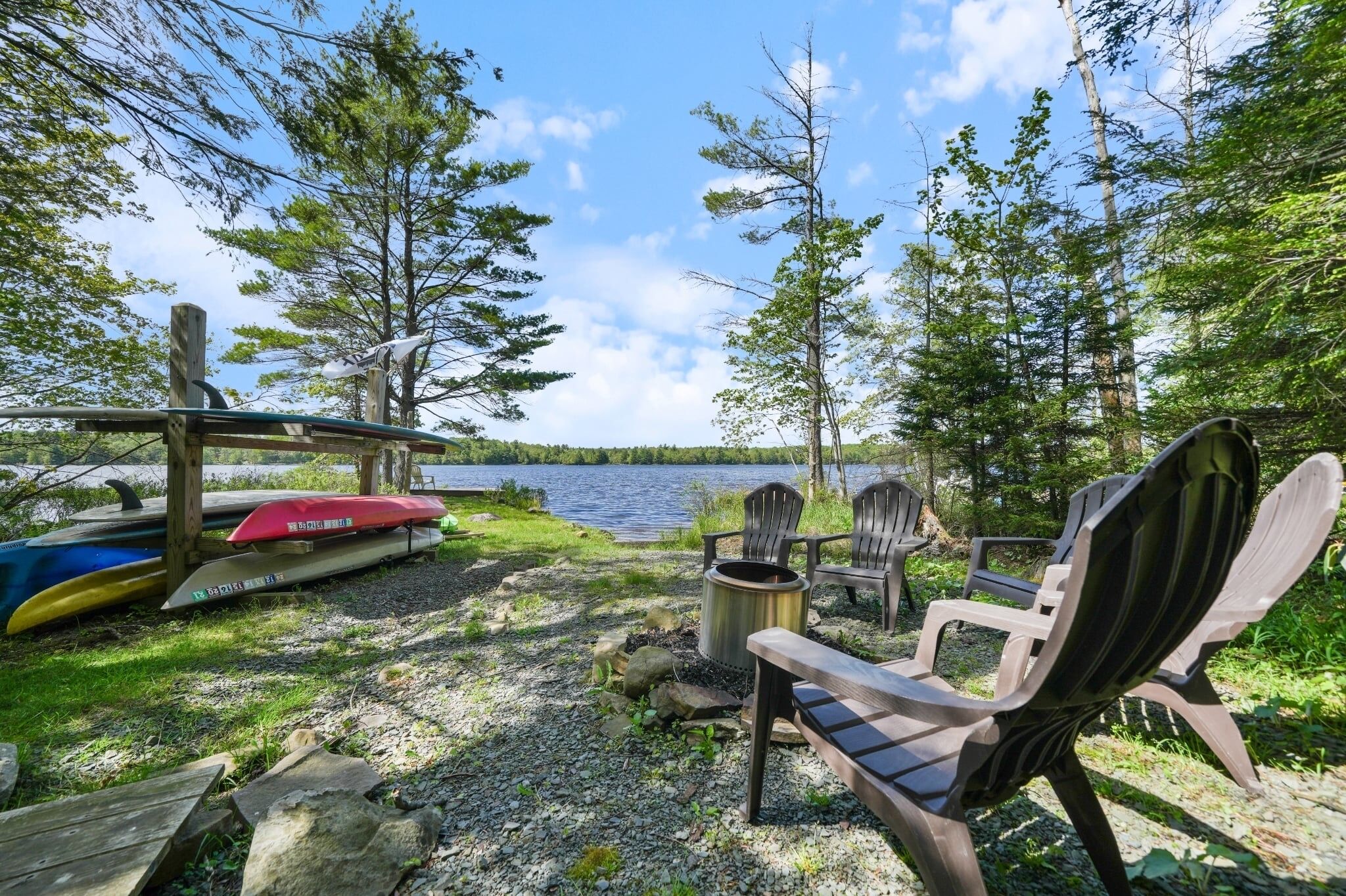 Overnattingsstedets uteområder