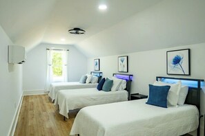 4 habitaciones, tabla de planchar con plancha y wifi gratis 