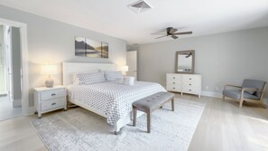 House, Multiple Beds, Kitchen, Garden View (14 Beach Lagoon Road) | 4 bedrooms, individually decorated, individually furnished, bed sheets - 14 Beach Lagoon Road at The Sea Pines Resort (Hilton Head Island)