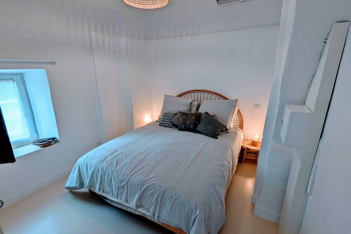 Chambre Double Confort, patio, vue jardin