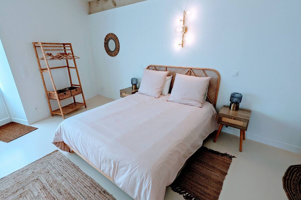 Chambre Double Supérieure, patio, vue colline