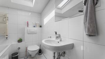 Haartrockner, Handtücher, Seife