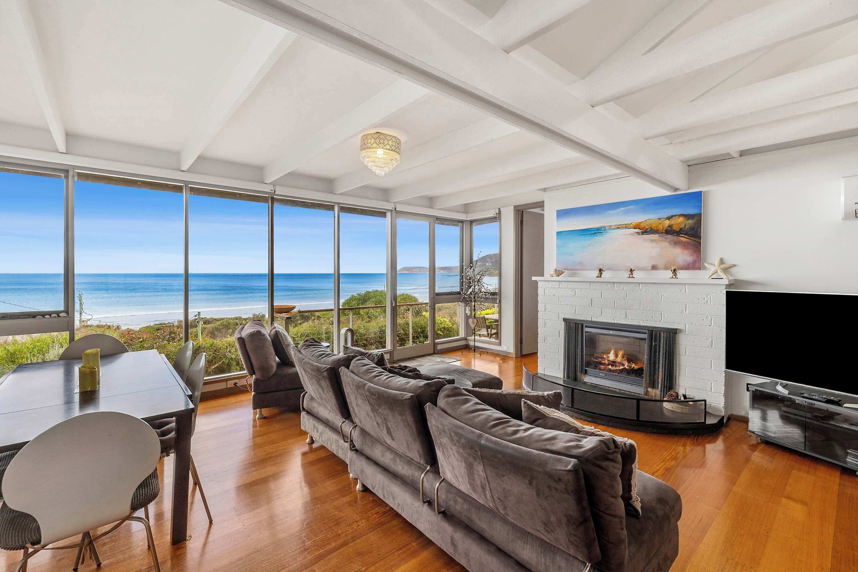 TV, fireplace, DVD player