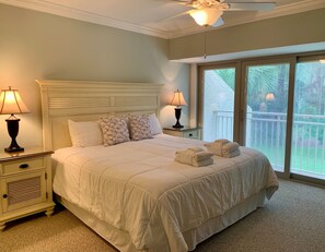 Villa, Multiple Beds, Kitchen, Garden View (459 Plantation Club Villas) | 3 bedrooms, individually decorated, individually furnished, bed sheets - 459 Plantation Club Villas at The Sea Pines Resort (Hilton Head Island)