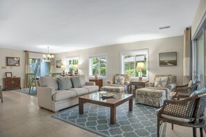 Villa, Multiple Beds, Kitchen (310A Beach Lagoon) | Living area | 42-inch flat-screen TV with digital channels - 310a Beach Lagoon at The Sea Pines Resort (Hilton Head Island)