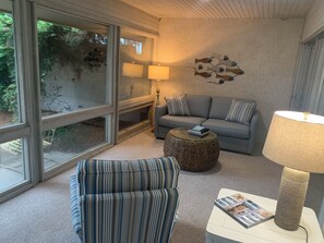 Villa, Multiple Beds, Kitchen, Garden View (306 Beach Lagoon) | Living area | 42-inch flat-screen TV with digital channels - 306 Beach Lagoon at The Sea Pines Resort (Hilton Head Island)