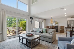 Villa, Multiple Beds, Patio, Garden View (267 Stoney Creek Villa) | Living area | 42-inch flat-screen TV with digital channels - 267 Stoney Creek Villa at The Sea Pines Resort (Hilton Head Island)