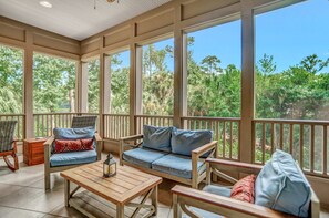 House, Multiple Beds, Kitchen, Pool View (64 Lawton Road) | Living area | 42-inch flat-screen TV with digital channels