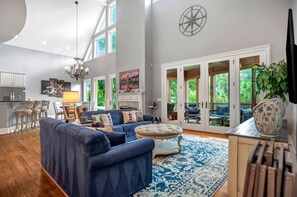 House, Multiple Beds, Kitchen, Pool View (64 Lawton Road) | Living area | 42-inch flat-screen TV with digital channels