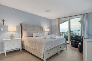 Villa - flere senge - køkken - strandudsigt (303 Turtle Lane) | 3 soveværelser, individuelt design, individuel indretning, sengetøj