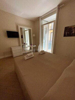 Deluxe Double or Twin Room, Balcony, City View | Premium bedding, desk, laptop workspace, free WiFi