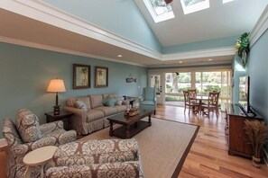 Villa, Multiple Beds, Kitchen (312 Beach Lagoon) | Living area | 42-inch flat-screen TV with digital channels - 312 Beach Lagoon at The Sea Pines Resort (Hilton Head Island)